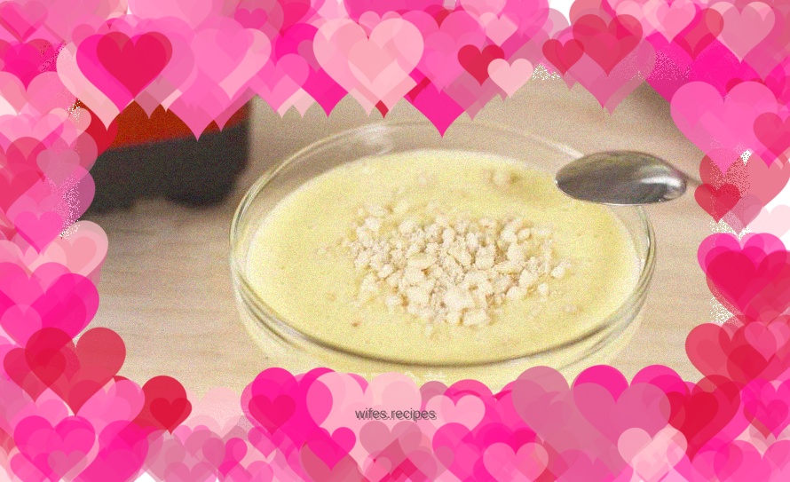 Slimming peanut and sweet potato milk soup