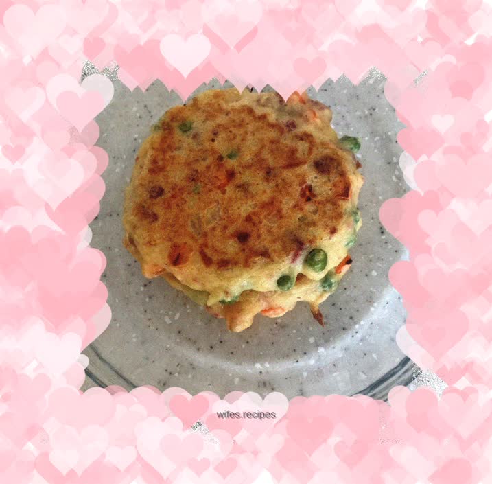 Healthy breakfast—bean dregs cake