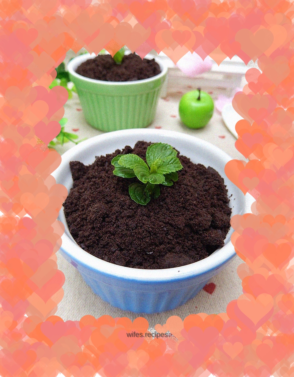 Ice cream potted plant