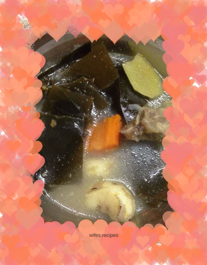 Kelp bone soup