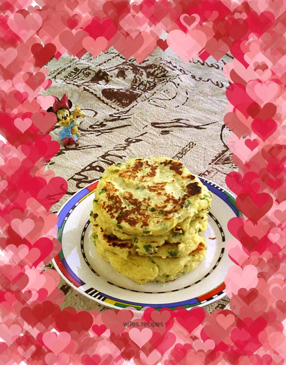 Onion-flavored yam cake