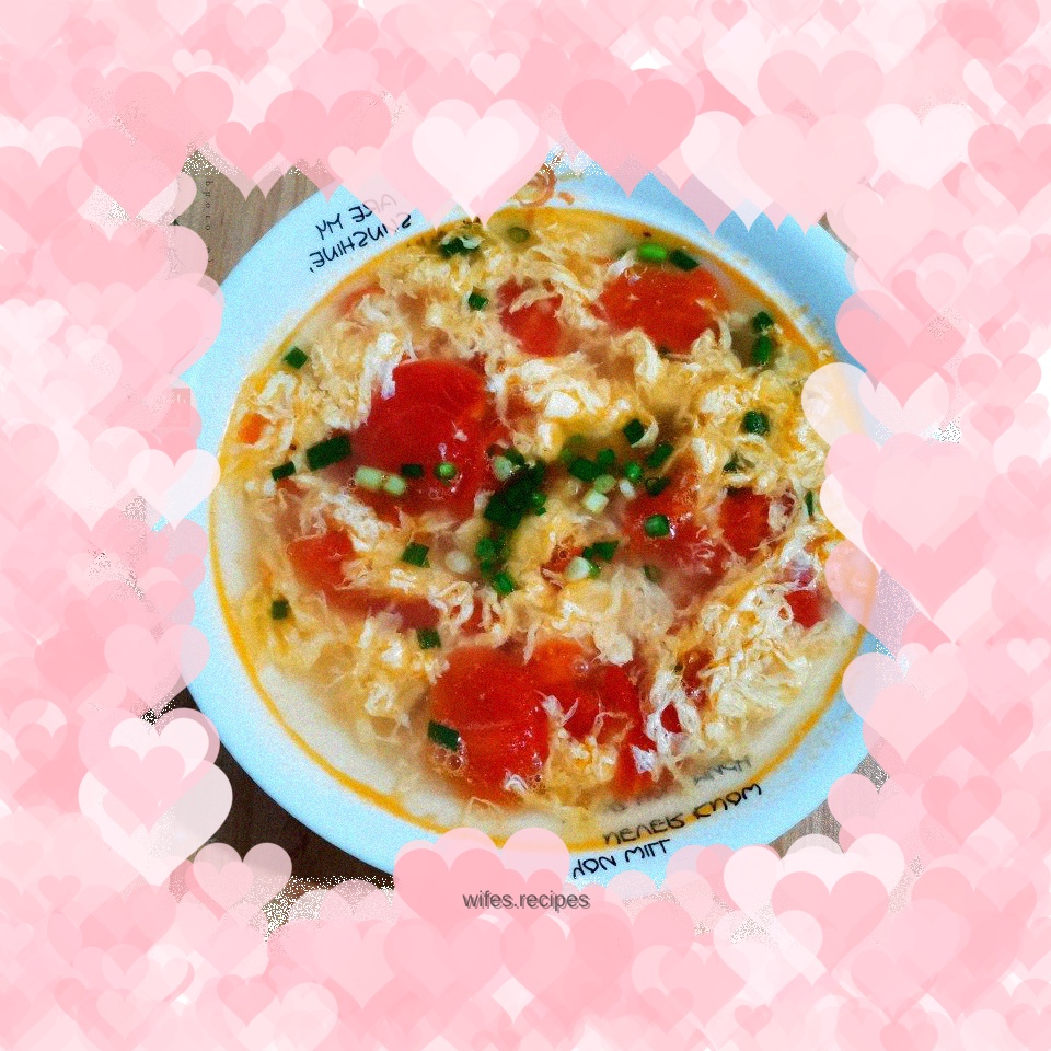Tomato and Egg Drop Soup