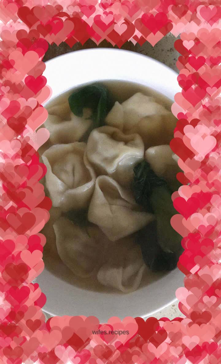 Green pepper wontons