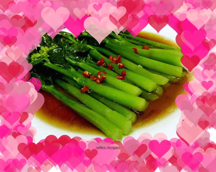 Boiled kale - the key gravy method, and so on with boiled kale lettuce, etc.