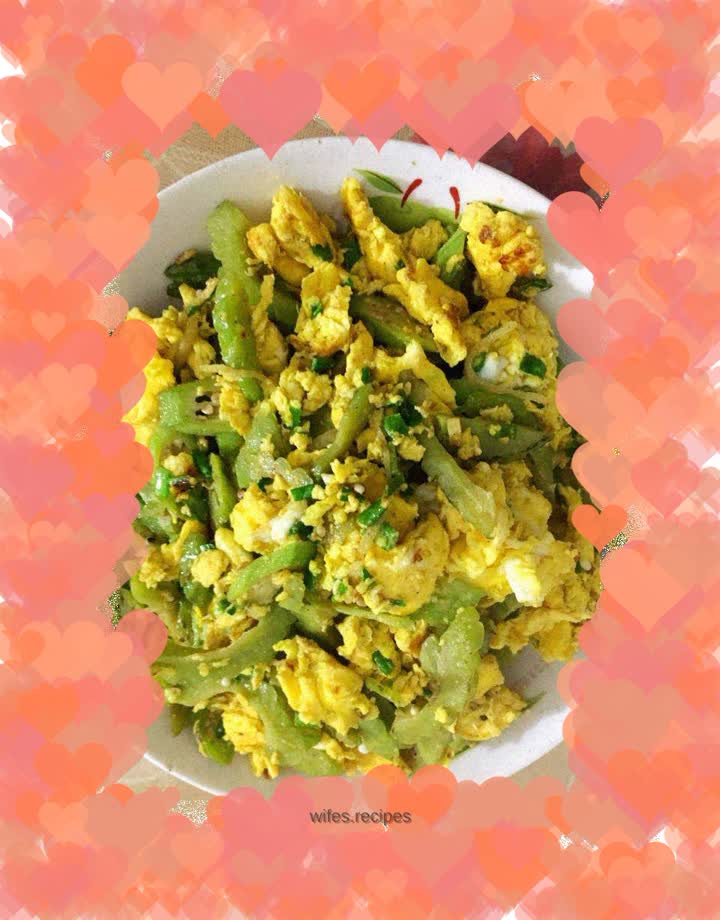Bitter Melon Scrambled Eggs