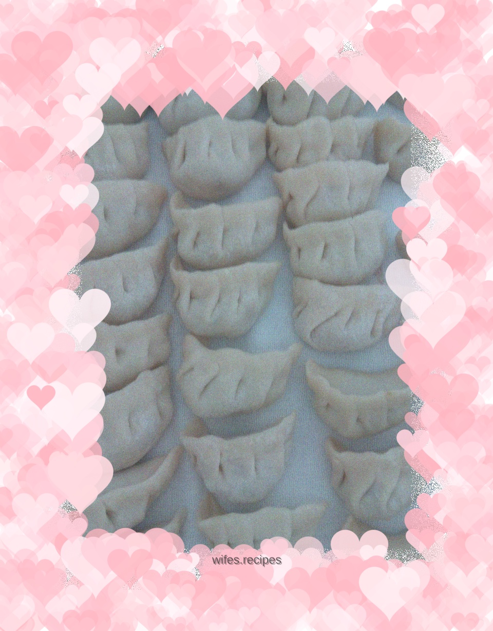 Cabbage and mutton dumplings