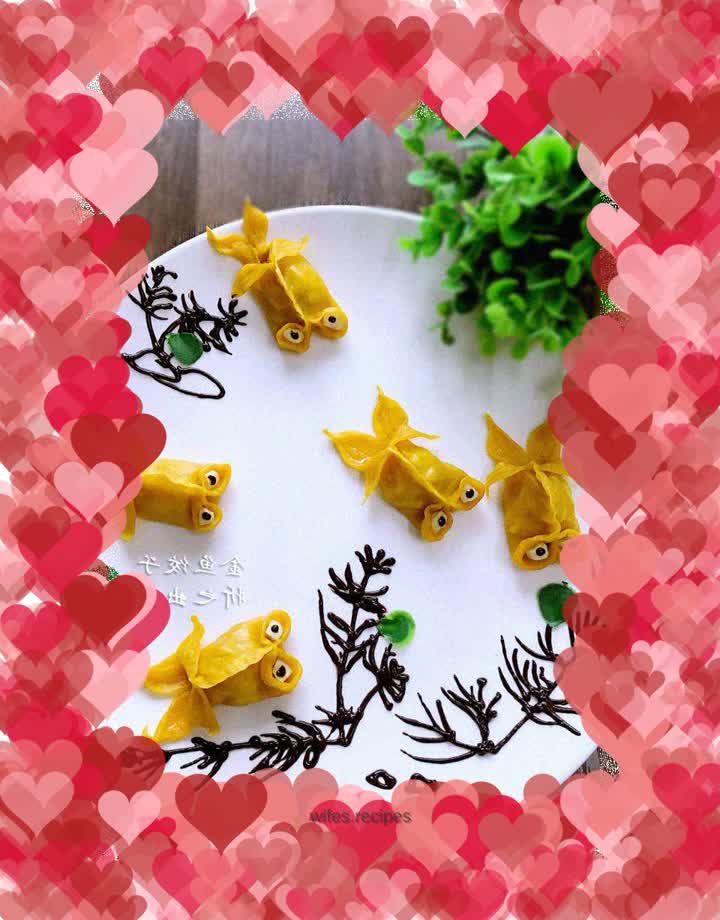 Goldfish dumplings