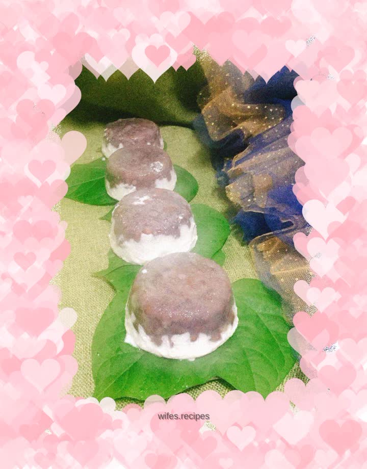 Red bean yogurt popsicle