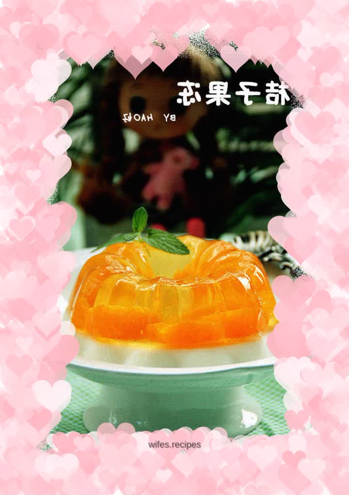 Orange jelly