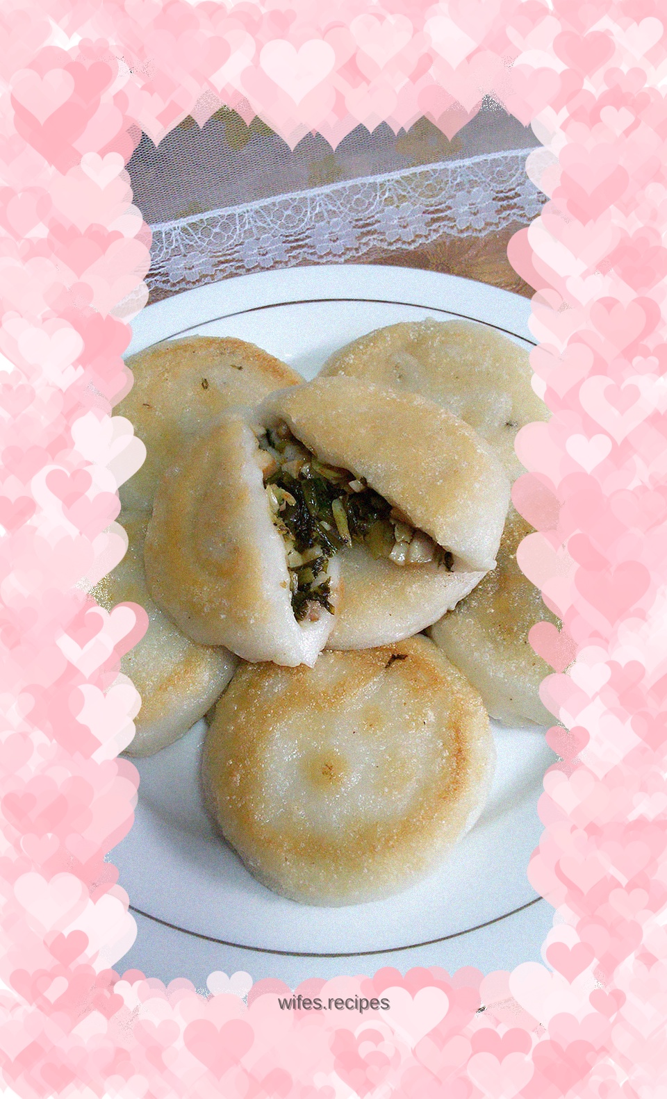 Savory glutinous rice cake