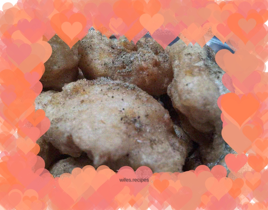 Salt and pepper fish fillet