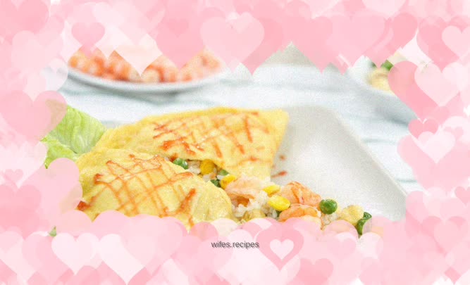Omelet rice