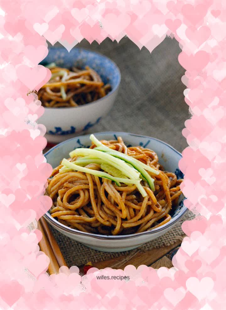 Sesame paste cold noodles