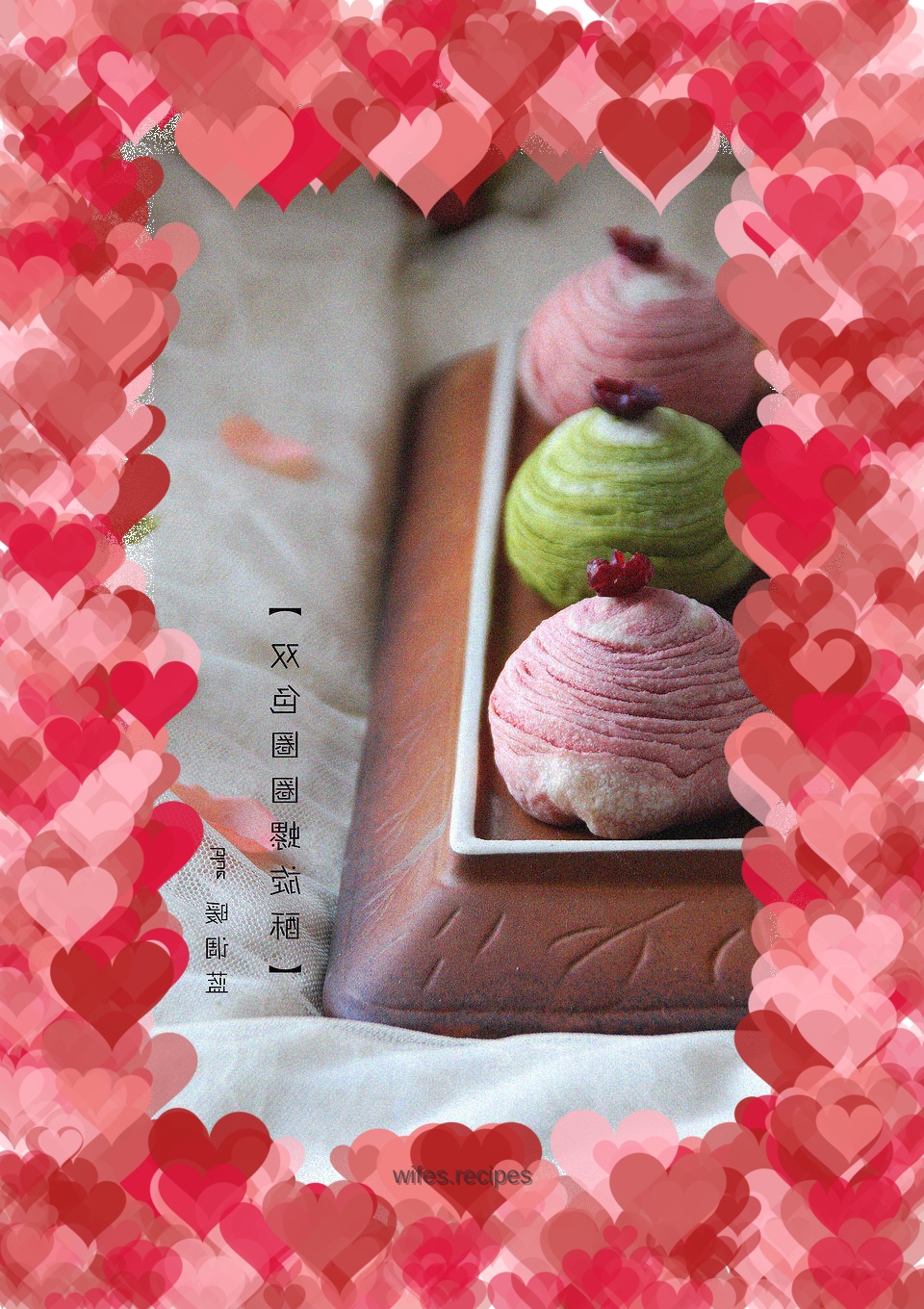 I can tell you everything I know: [Double-color circle spiral cake]