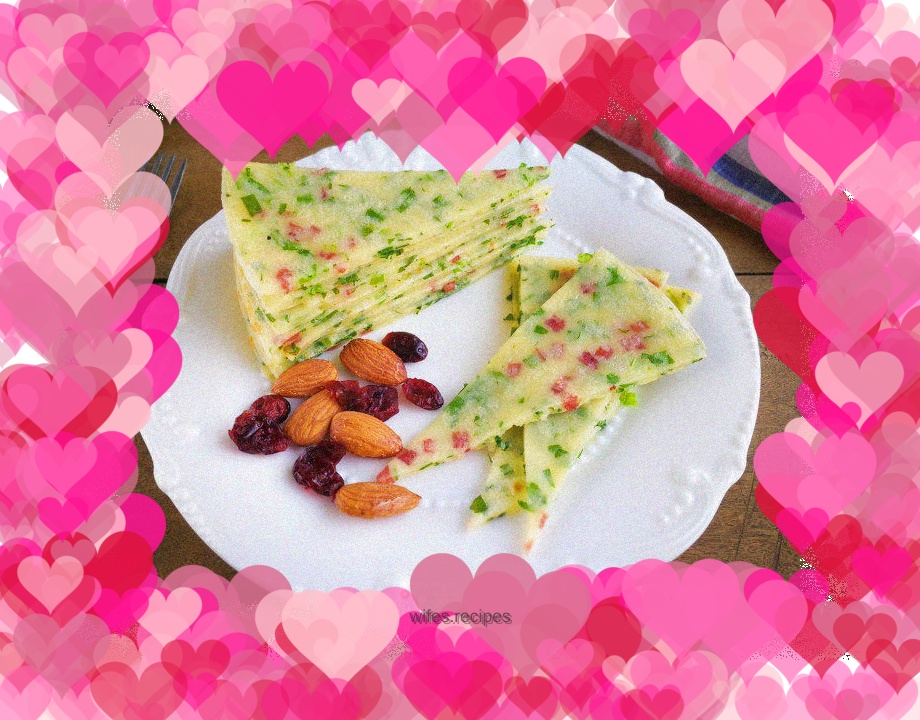 【Yantai】Celery and Egg Cake