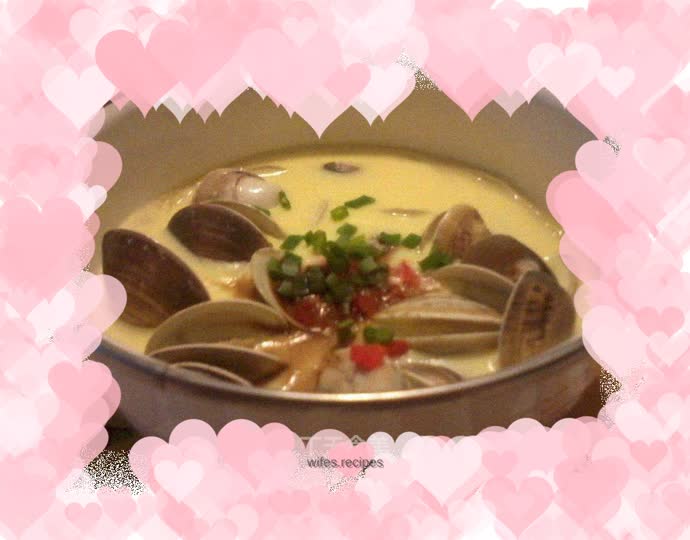 Clam Steamed Egg