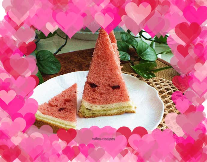 Watermelon toast
