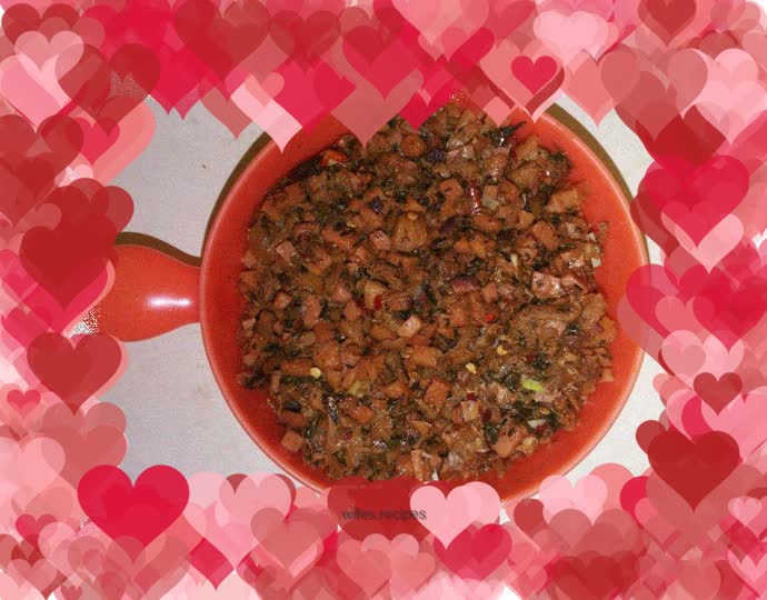 Stir-fried ham sausage with grandma’s dish