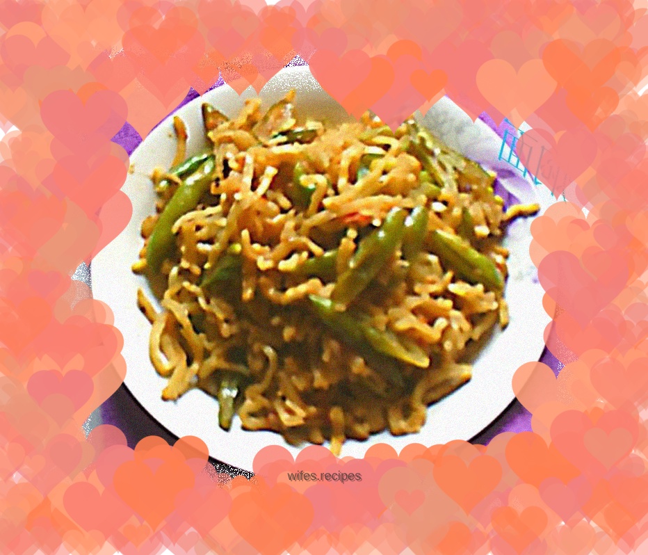 Braised noodles