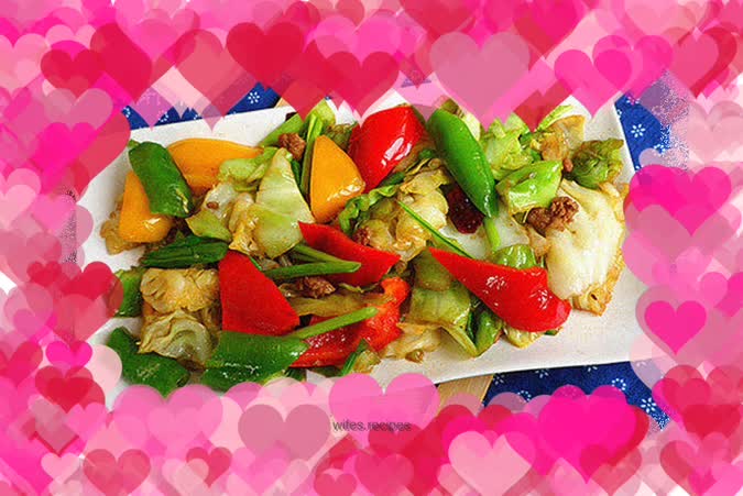 Colorful Pepper Cabbage