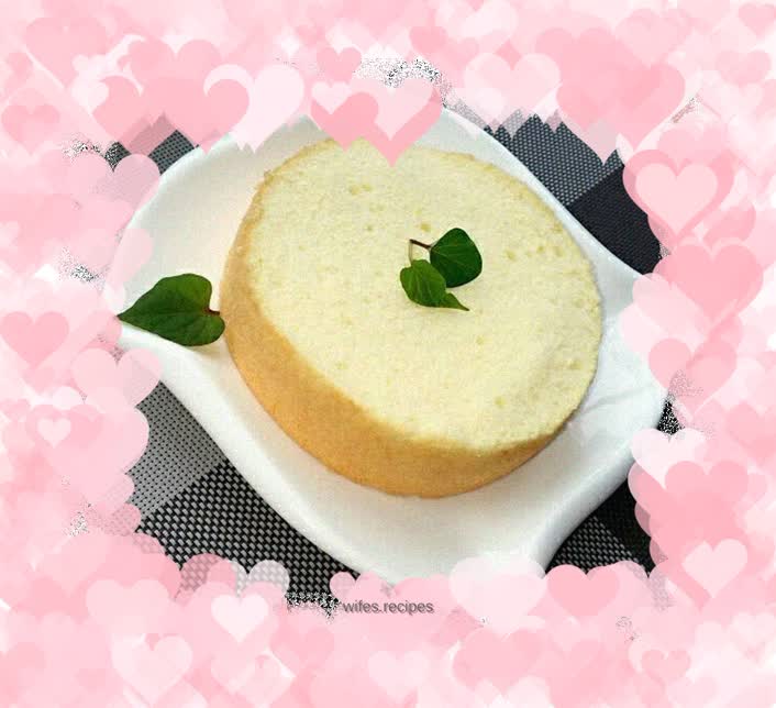 Chiffon cake (6 inches)