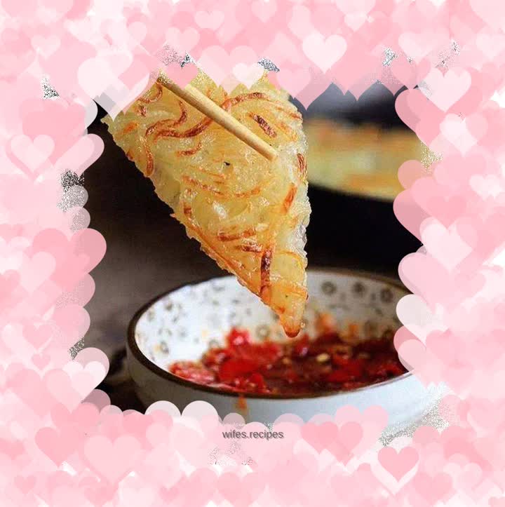 Golden Potato Shredded Pancake