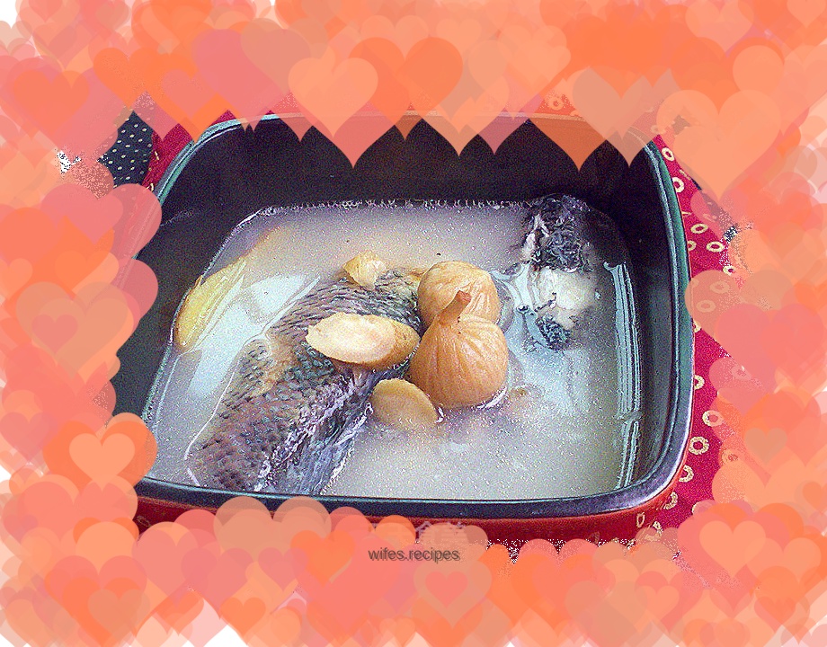 Fig and ginseng fish soup