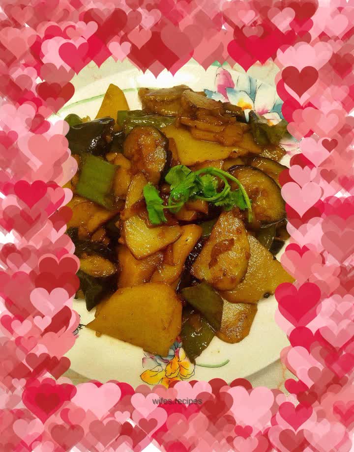 Fresh ground vegetables