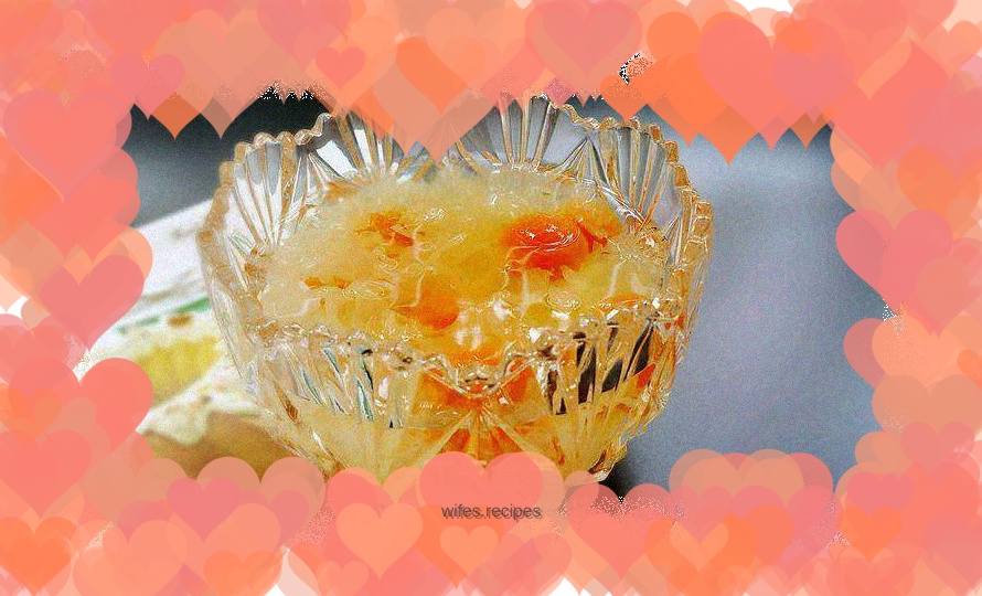 Saponaria rice, papaya, white fungus sugar water