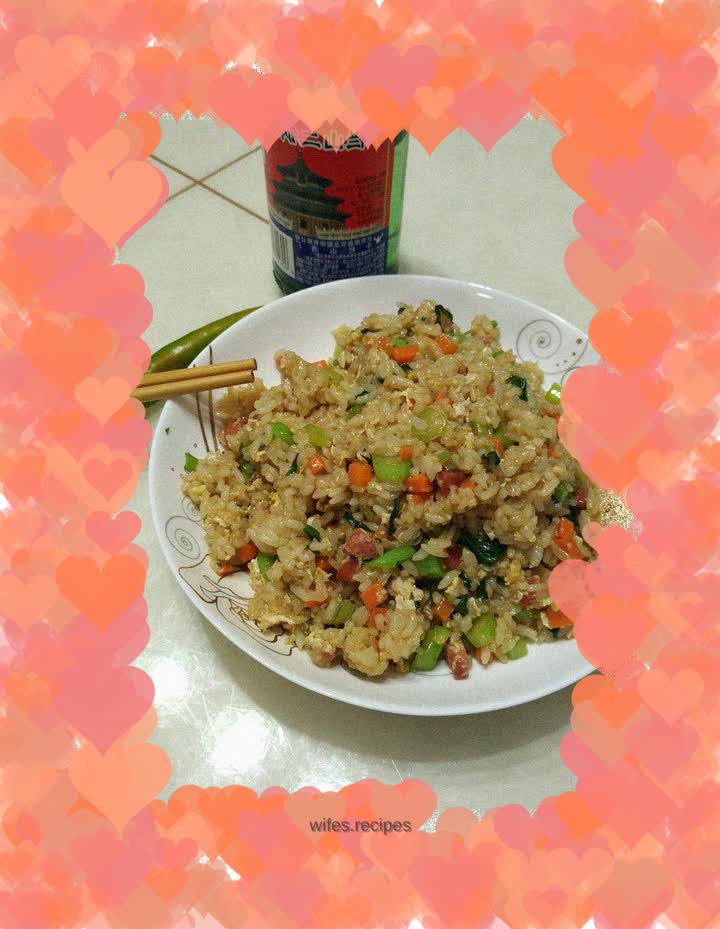 Soy Sauce Fried Rice