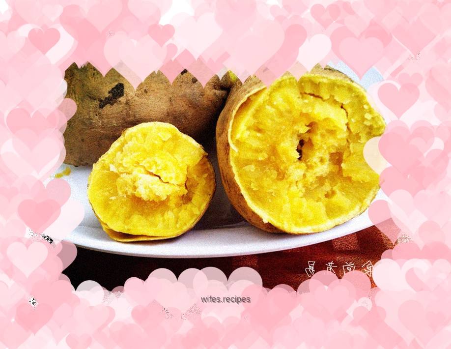 Microwave Easy Roasted Sweet Potatoes