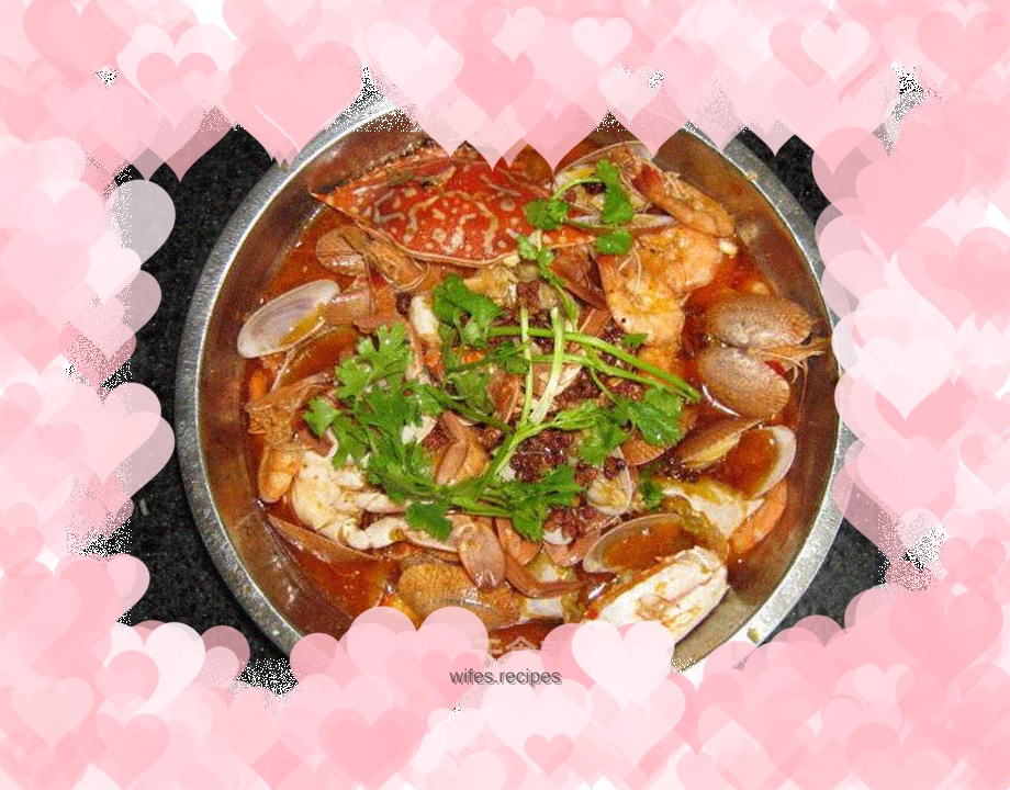 Spicy Boiled Seafood Hot Pot