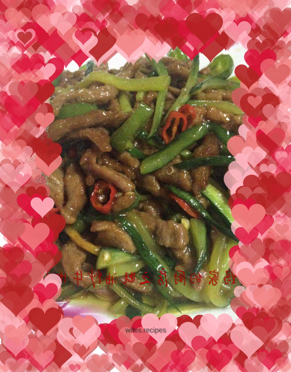 Stir-fried beef with oyster sauce