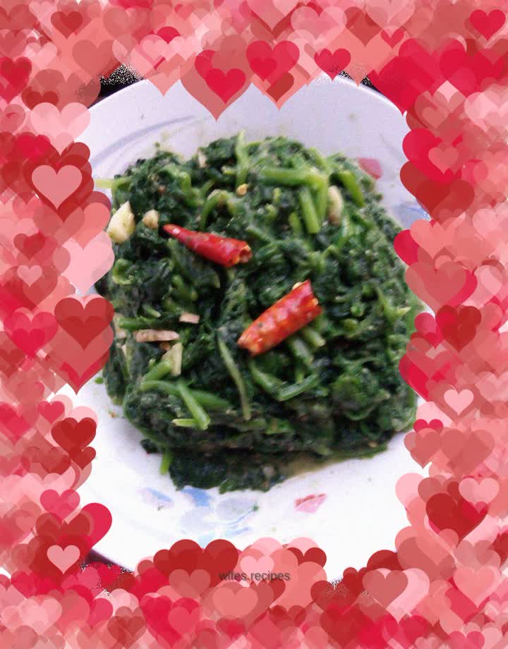 Garlic Spinach