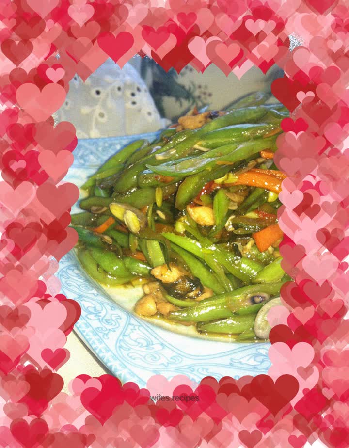 Stir-fried green beans