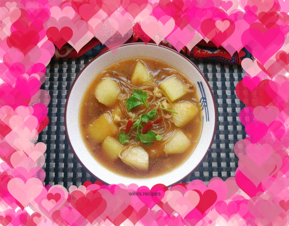 Winter melon stewed vermicelli