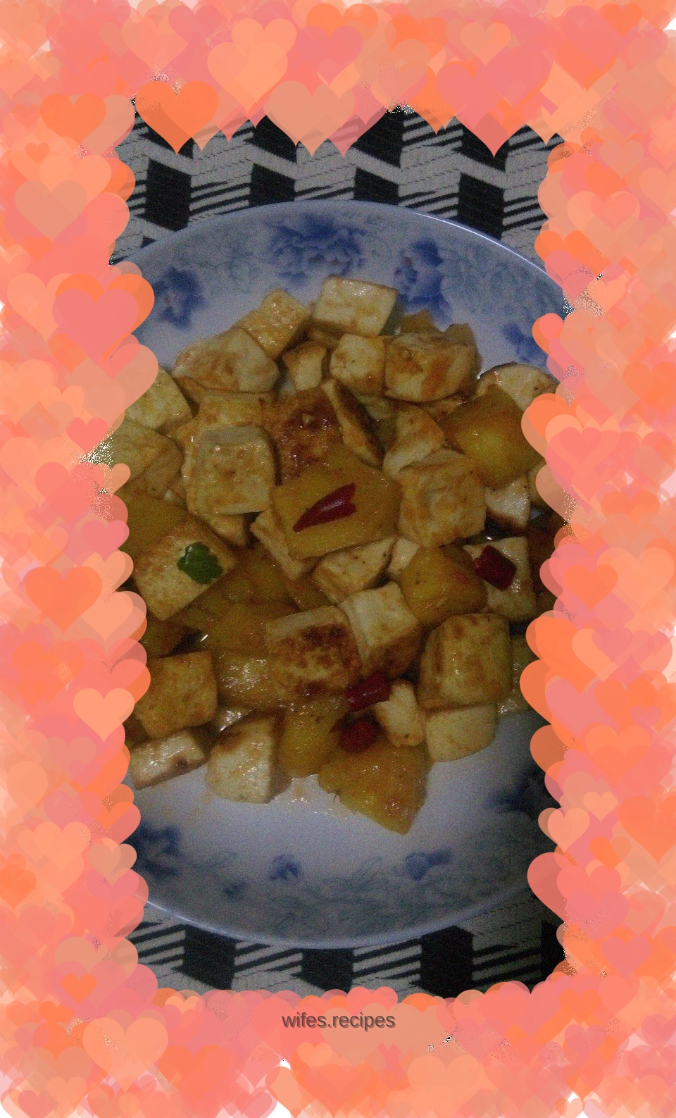 Pineapple Gouda Tofu