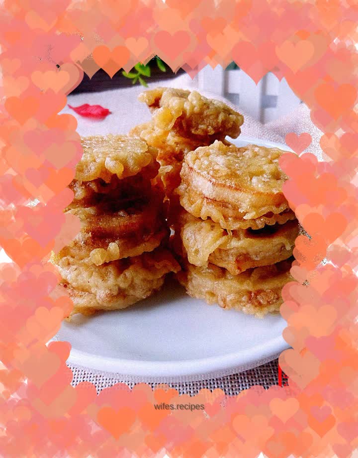 Crispy fried lotus root box