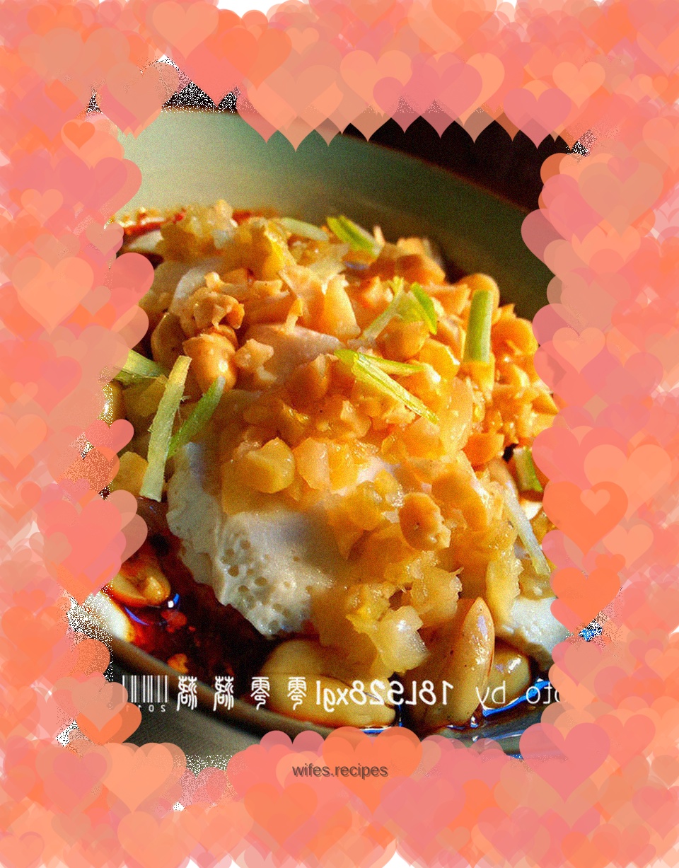 Sichuan classic signature dish - improved version of Fushun Tofu Pudding