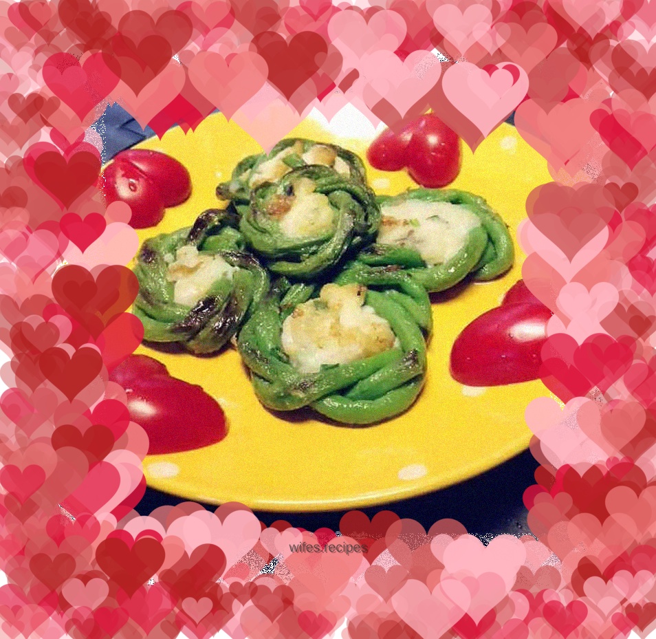 Green cage white jade