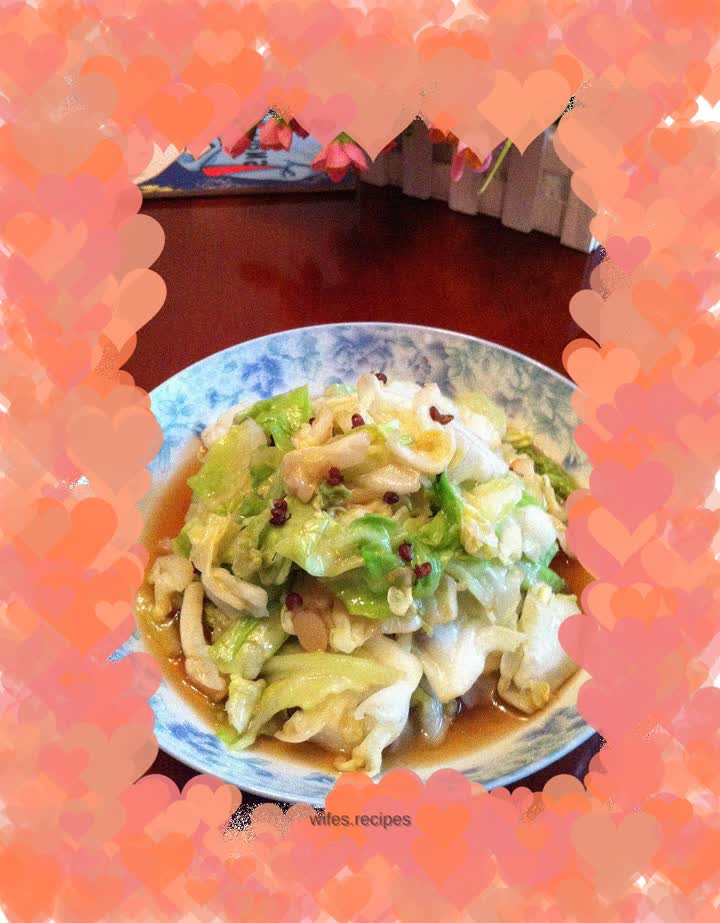 Stir-fried cabbage