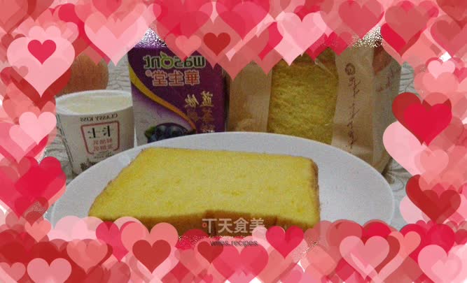 Nutritious and delicious yogurt ham and egg sandwich