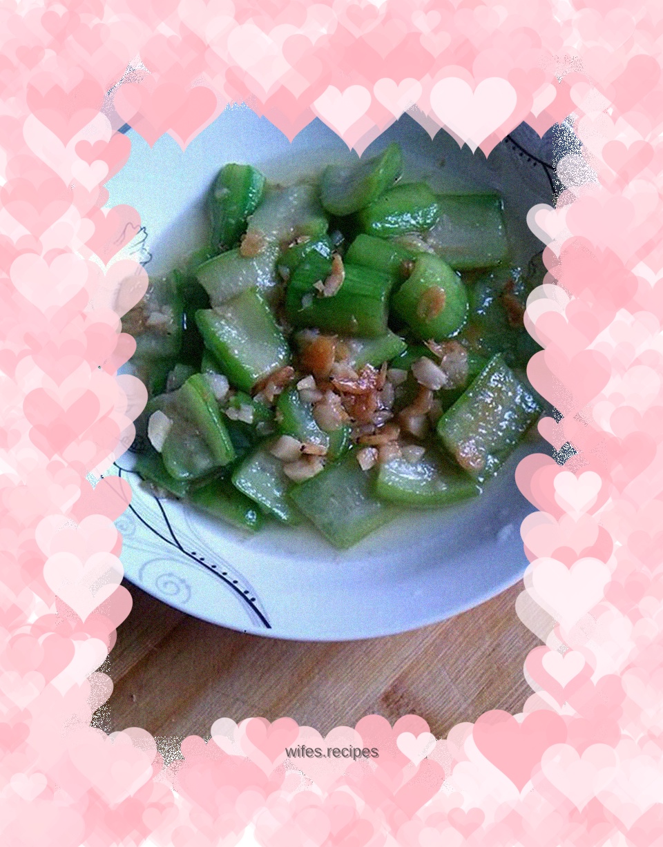 Garlic shrimp skin loofah