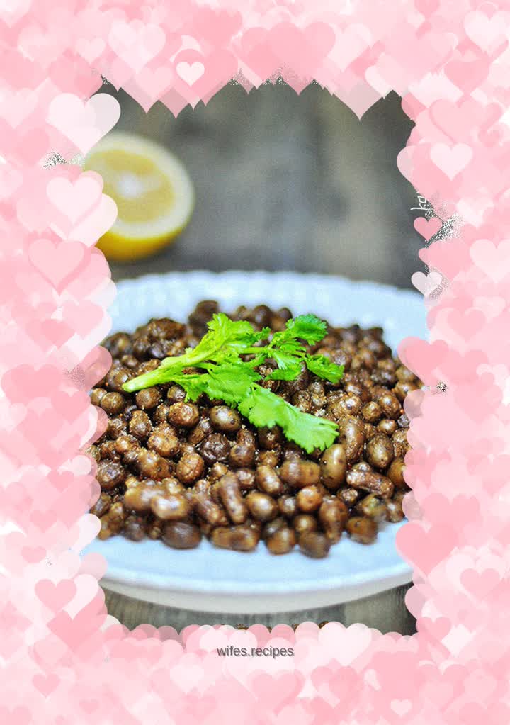 Salt and pepper yam beans