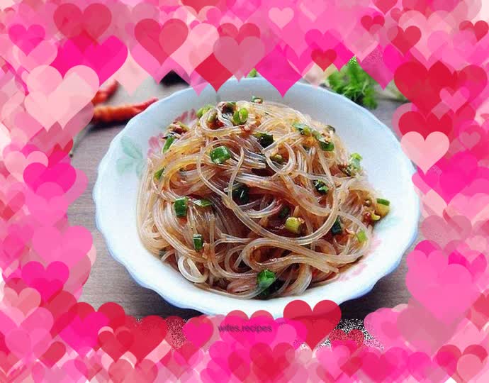 Vermicelli mixed with shrimp paste