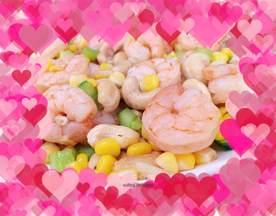 Assorted fried shrimps, lazy oven dish