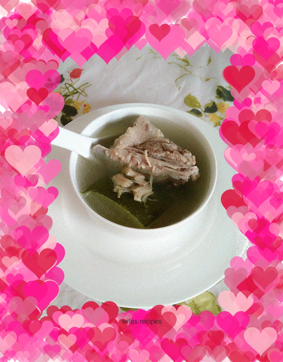 Winter Melon, Pork Ribs and Scallop Soup