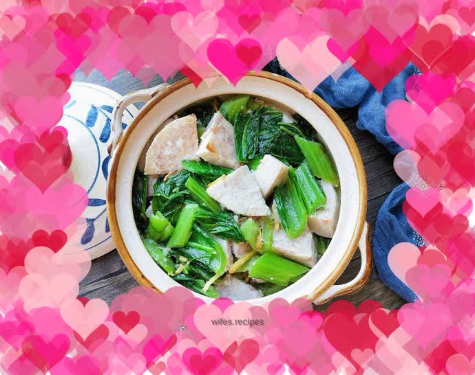 Mustard greens and taro stew