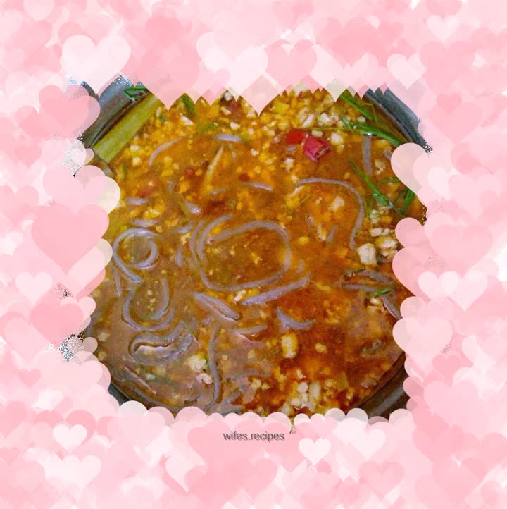 Hot and sour vermicelli