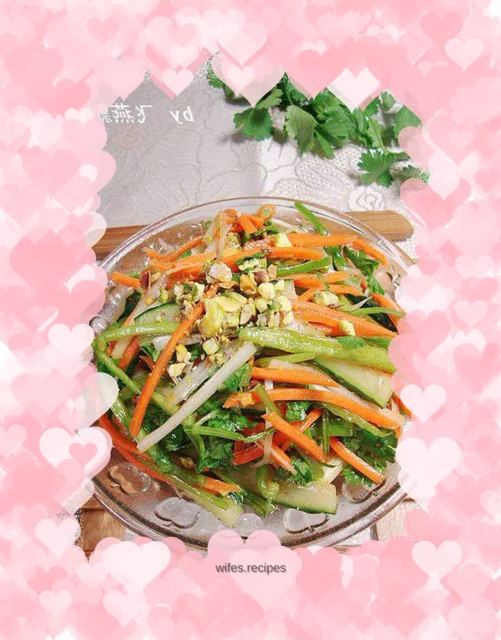 Refreshing little cold dish------[raw tiger vegetable]